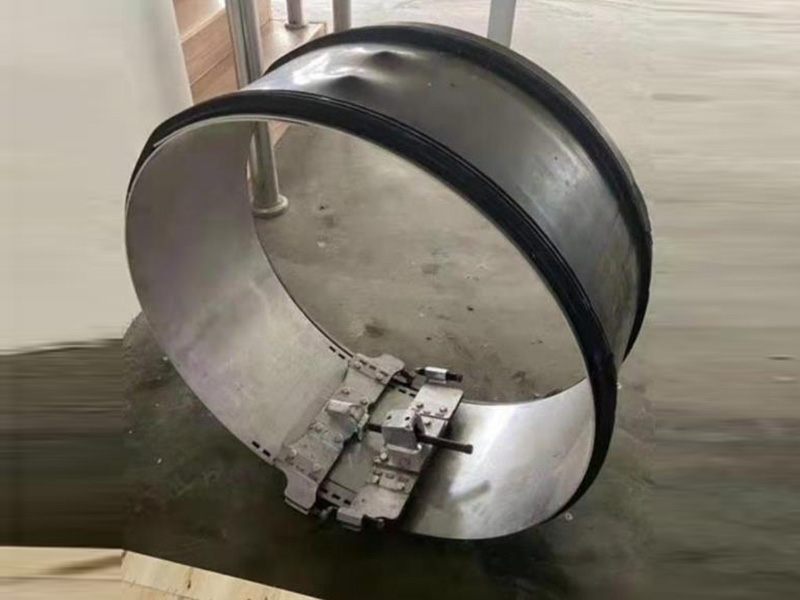 雙脹圈(304不銹鋼)非開挖套環管道局部修復技術
